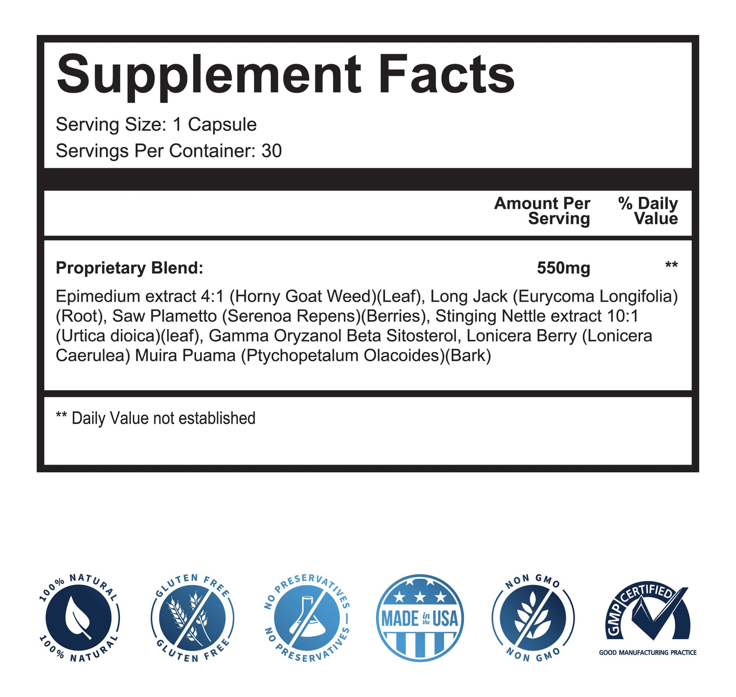 Cadence – Male Nutrient Support