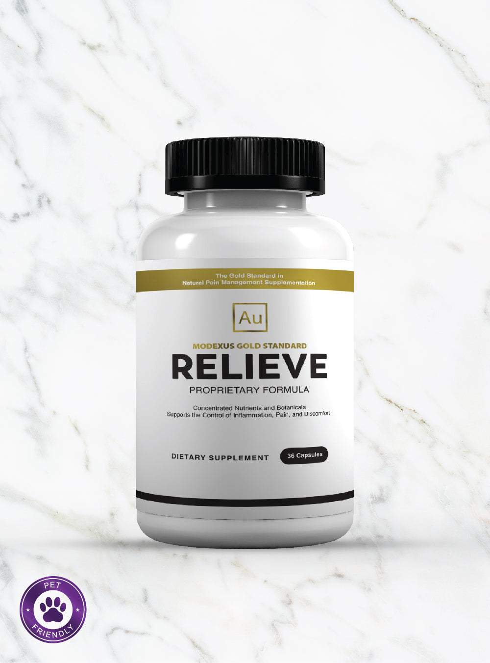 Relieve Au – The Gold Standard in Natural Pain Relief