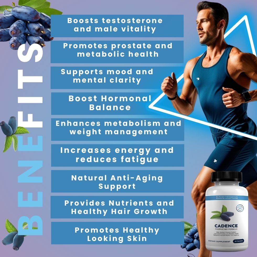 CADENCE: Men's Testosterone Booster and Prostate Support